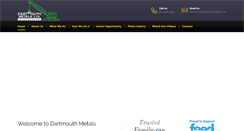 Desktop Screenshot of dartmouthmetals.com